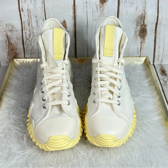 New Converse Run Star Motion Trance Form High Top Egret Platform Sneakers - Picture 7 of 11